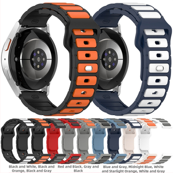 За Samsung Huawei двуцветна каишка Jiaming Xiaomi Gao Chi Hua Mi Glory Universal 20/22MM плоска I-глава