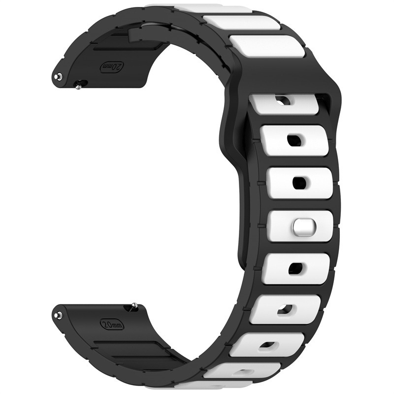 Samsung Huawei kétszínű szíj Jiaming Xiaomi Gao Chi Hua Mi Glory Univerzális 20/22MM Lapos I-fejű