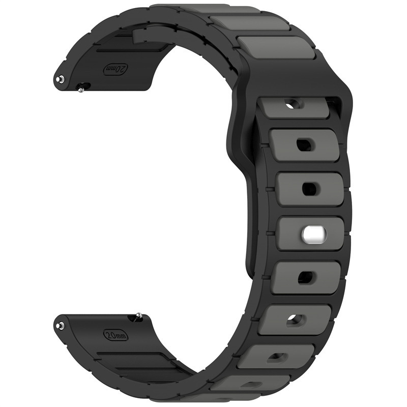 Samsung Huawei kétszínű szíj Jiaming Xiaomi Gao Chi Hua Mi Glory Univerzális 20/22MM Lapos I-fejű