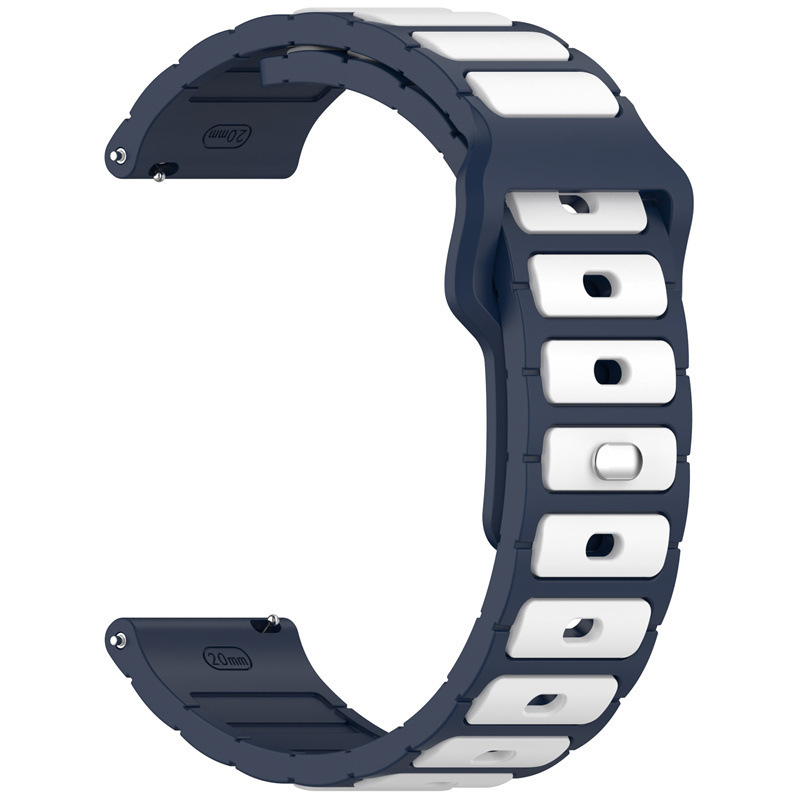 Samsung Huawei kétszínű szíj Jiaming Xiaomi Gao Chi Hua Mi Glory Univerzális 20/22MM Lapos I-fejű