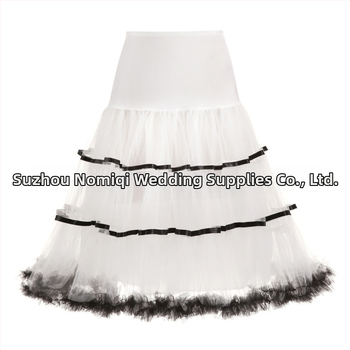 Nova baletna vjenčanica bez kostiju, podsuknja s visokim strukom i čipkastom tutu suknjom