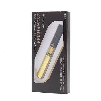 Dāvanu kastītē iepakots Jinlong plastmasas serdes tīrīšanas cigarešu turētājs rupjš, vidējs, plāns, trīskārši lietojams pārrobežu mazs dāvanu bezmaksas filtrs