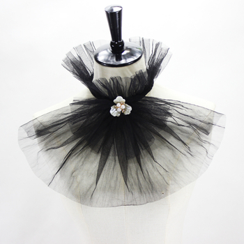 Amazon AliExpress Explosions Stage Photo Neck Decoration Retro Court Collar Mesh Fake Collar