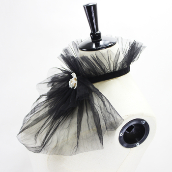 Amazon AliExpress Explosions Stage Photo Neck Decoration Retro Court Collar Mesh Fake Collar