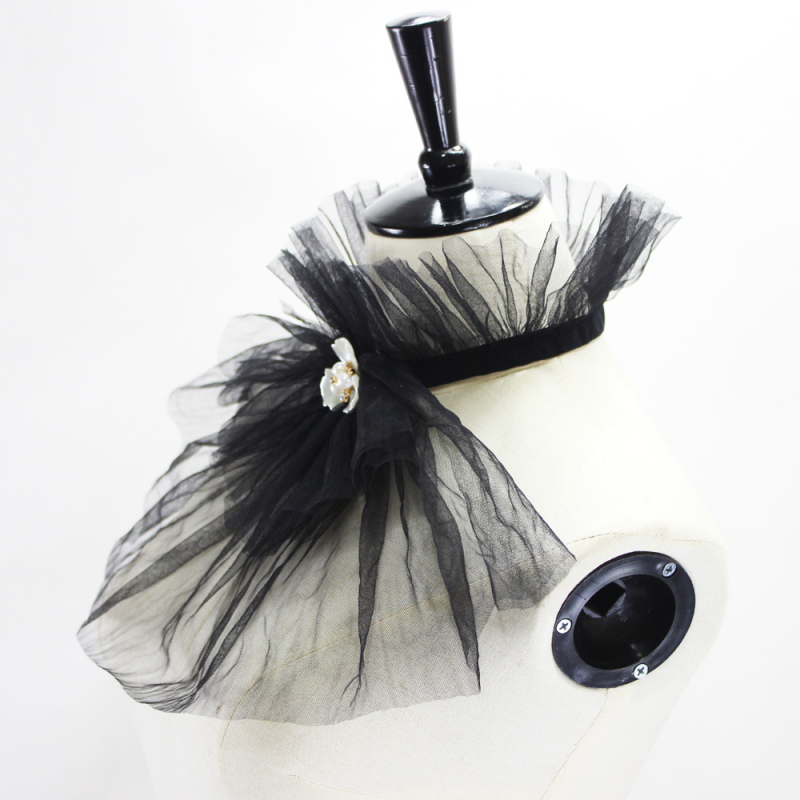 Amazon AliExpress Explosions Stage Photo nyakdísz Retro udvari gallér hálós hamis nyakörv