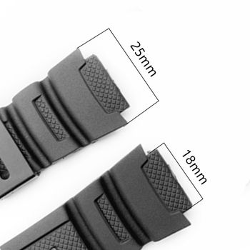 Резервна каишка за силикон Convex AE-1000w AQ-S810W SGW-400H/300h, 18 мм.