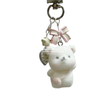 Χαριτωμένη σχολική τσάντα με κρεμαστό κόσμημα, αγκράφα, κούκλα, κούκλα, κορίτσι, δώρο, χαριτωμένη κρεμαστή αλυσίδα, κρεμαστά στολίδια