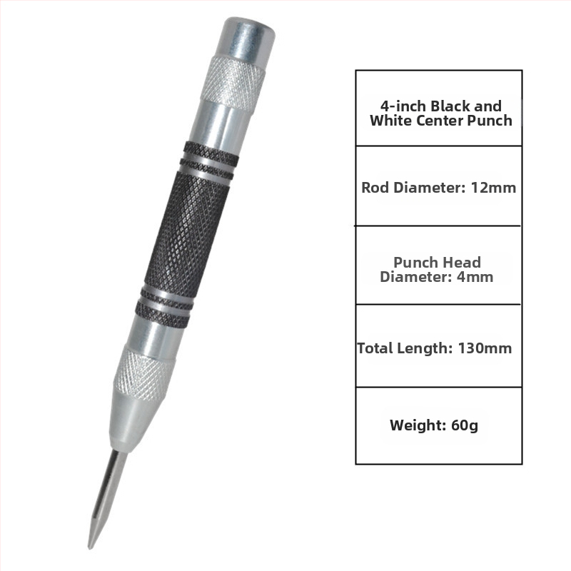 Automatinis centrinio perforatoriaus ieškiklis, didelio kietumo perforatorius, automatinis mėginių perforatorius, 130 mm langų laužtuvo saugos pabėgimo įrankis
