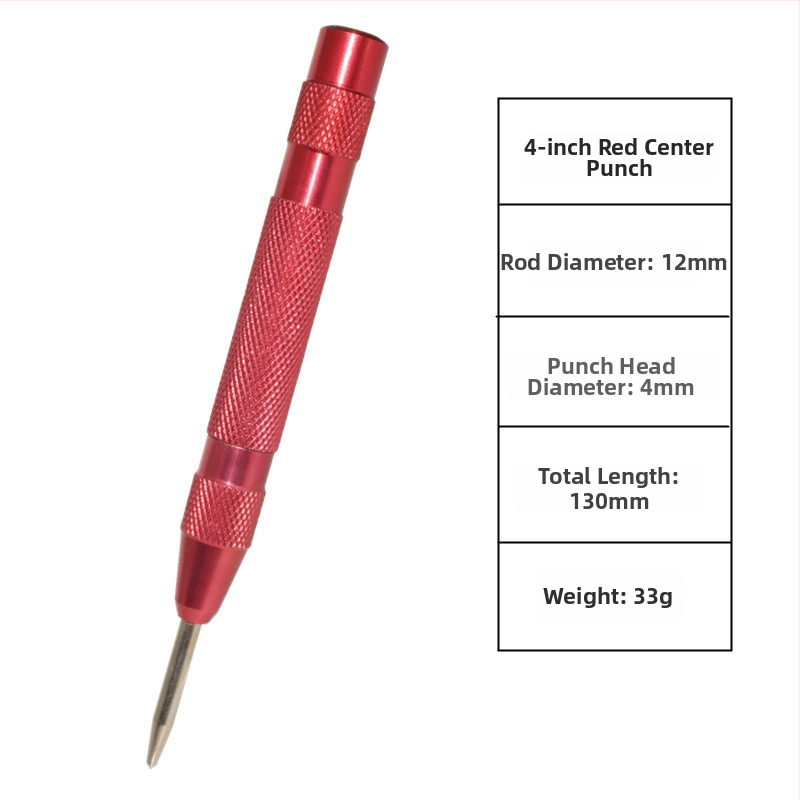 Automatinis centrinio perforatoriaus ieškiklis, didelio kietumo perforatorius, automatinis mėginių perforatorius, 130 mm langų laužtuvo saugos pabėgimo įrankis