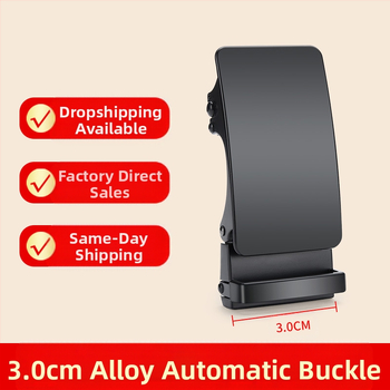 Meeste automaatse pandlaga sulamist vöö pandla pea tootjad hulgimüügist kõrgekvaliteedilisest ärikleidi vöö pandlast uus 3,0 cm