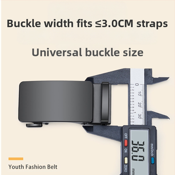 Meeste automaatse pandlaga sulamist vöö pandla pea tootjad hulgimüügist kõrgekvaliteedilisest ärikleidi vöö pandlast uus 3,0 cm