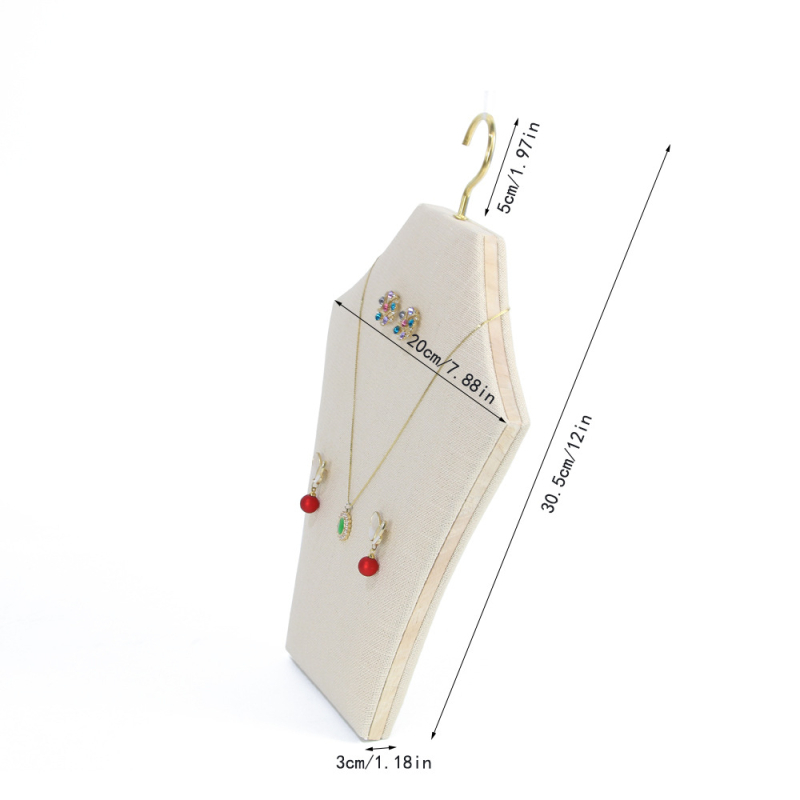 Határokon átnyúló, raktáron lévő ékszertartó, több pozíciójú akasztó alakú akasztó, nyaklánc, fülbevaló, kiállító állvány, ékszerbolt, stúdió kellékek