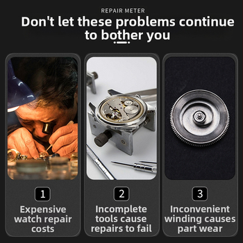 Kellaparanduse tööriist Professionaalne kellaparanduse press Mähise pressi tööriist Kellamähise remondi tööriist