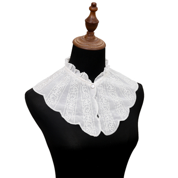 Határokon átnyúló hímzésű gallér, álgallér, gyerek udvari retró díszgallér, európai és amerikai, Amazon, ebay