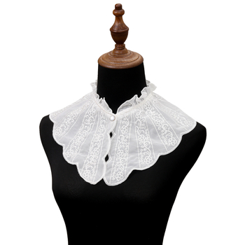 Διασυνοριακό κέντημα κολάρο αγαρικό ψεύτικο κολάρο παιδικό δικαστήριο ρετρό διακοσμητικό κολάρο Ευρωπαϊκό και Αμερικανικό Amazon ebay