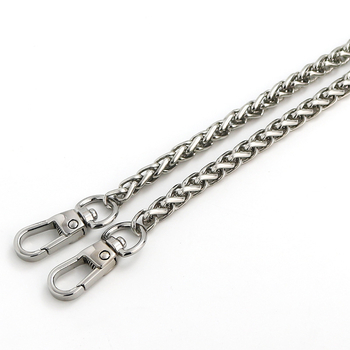 „Spot Lantern“ grandinėlės formos krepšys susuktos grandinėlės formos metalinė grandinėlė su vienu peties pakaitiniu krepšiu per petį