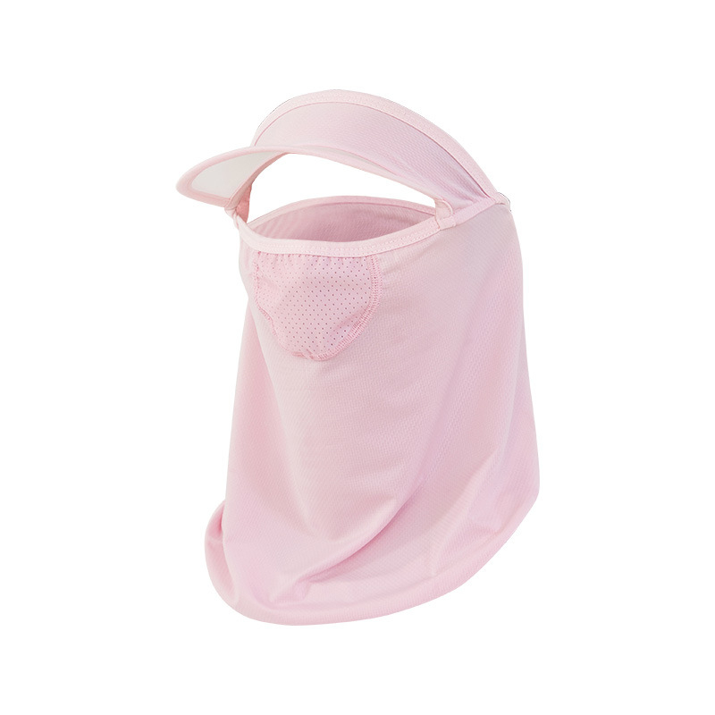 Ruiya kevad- ja suvine päikesekaitsekreem mütsiäärega naistele, jääsiidist hingav võrgust kaelakaitse, otsaesise kaitse, päikesevari müts, päikesekaitsekreemmask