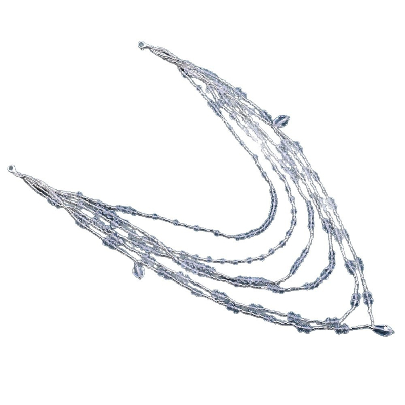 Ulapan Sg04 ekspordi kristallõlakett eemaldatav mitmekihiline tutiga ehe mitmeotstarbeline Euroopa ja Ameerika pruudiaksessuaar