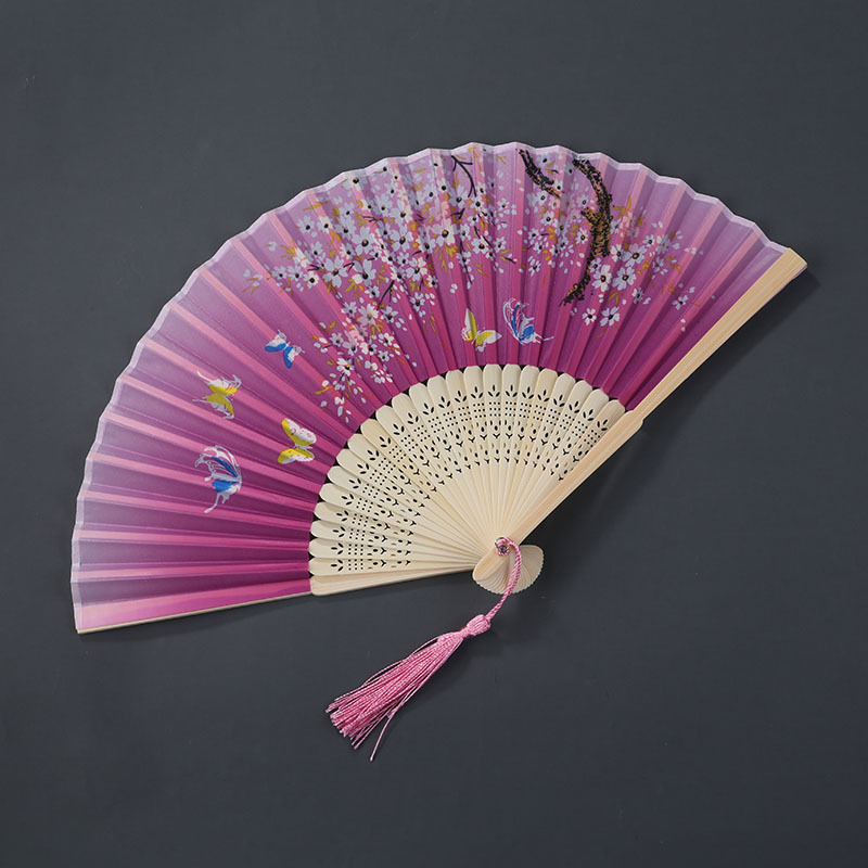 Kínai stílusú táncos legyező női összecsukható legyező ősi japán összecsukható legyező retro összecsukható legyező bambusz legyező női legyező tánc