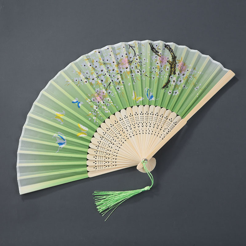 Kínai stílusú táncos legyező női összecsukható legyező ősi japán összecsukható legyező retro összecsukható legyező bambusz legyező női legyező tánc