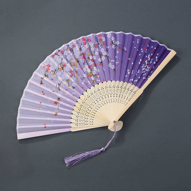 Kínai stílusú táncos legyező női összecsukható legyező ősi japán összecsukható legyező retro összecsukható legyező bambusz legyező női legyező tánc