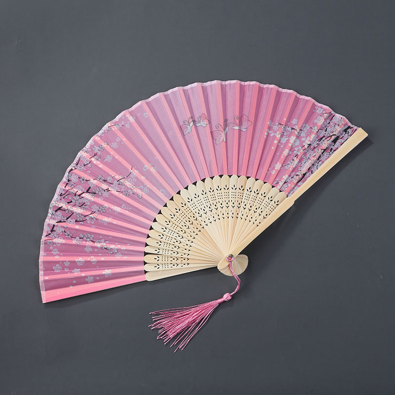 Kínai stílusú táncos legyező női összecsukható legyező ősi japán összecsukható legyező retro összecsukható legyező bambusz legyező női legyező tánc