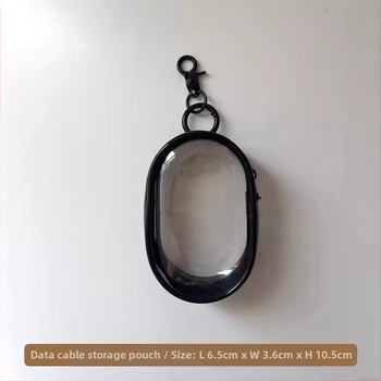 Adatkábel Akasztó Tárolótáska Hordozható tárolótáska Töltő Fülhallgató Tárolódoboz Mobiltelefon Szervező Utazáshoz Szükséges