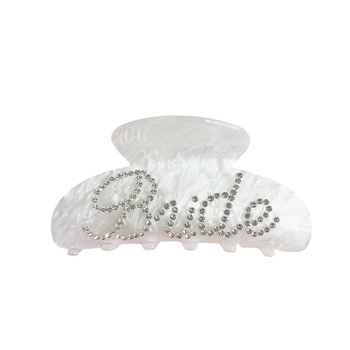 Ευρωπαϊκό και αμερικανικό, διασυνοριακό, πολυτελές, αγγλικό κλιπ καρχαρία με διαμάντια, απλό, κομψό, μοντέρνο, ευέλικτο κλιπ λαβής πίσω κεφαλής