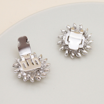 Nauji nuotakos aukštakulniai vestuviniai bateliai, aksesuarai, tinkantys nuimamai batų gėlei, batų sagtis su deimantais, dekoratyvinė batų segtukas, lydinio, kalnų krištolas, batų gėle