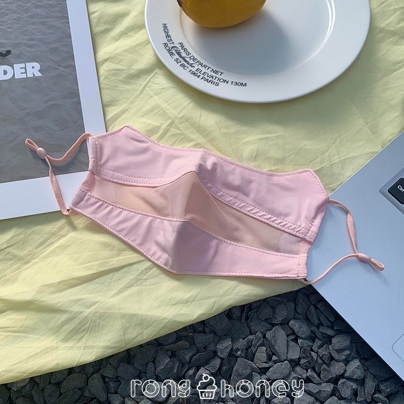 Akių apsauga kampinė, kvėpuojanti, moteriška kaukė, apsauga nuo UV spindulių, vasarinė, plono tinklelio, apsauga nuo saulės, viso veido, apsauga nuo saulės, trimatė kaukė