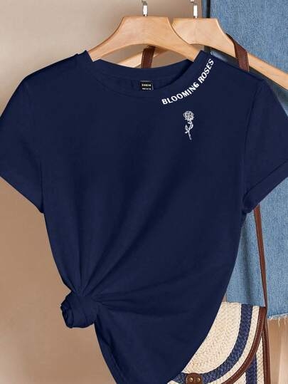 Shein Essnce leopárdmintás "New York" grafikus karcsúsított pulóver