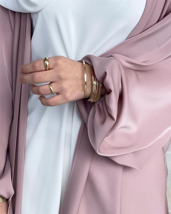 Loriya Amazon kardigan s puf rukavima, šarena elegantna duga haljina za ljeto 2022. LR507