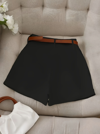 Európai és amerikai öltönynadrágok Női tavaszi és nyári új összeállítás Magas derekú Karcsúsító Laza Kisméretű Alkalmi A-alakú Széles szárú Meleg Nadrágok