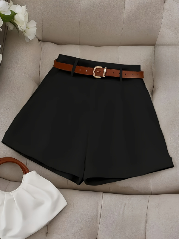 Európai és amerikai öltönynadrágok Női tavaszi és nyári új összeállítás Magas derekú Karcsúsító Laza Kisméretű Alkalmi A-alakú Széles szárú Meleg Nadrágok