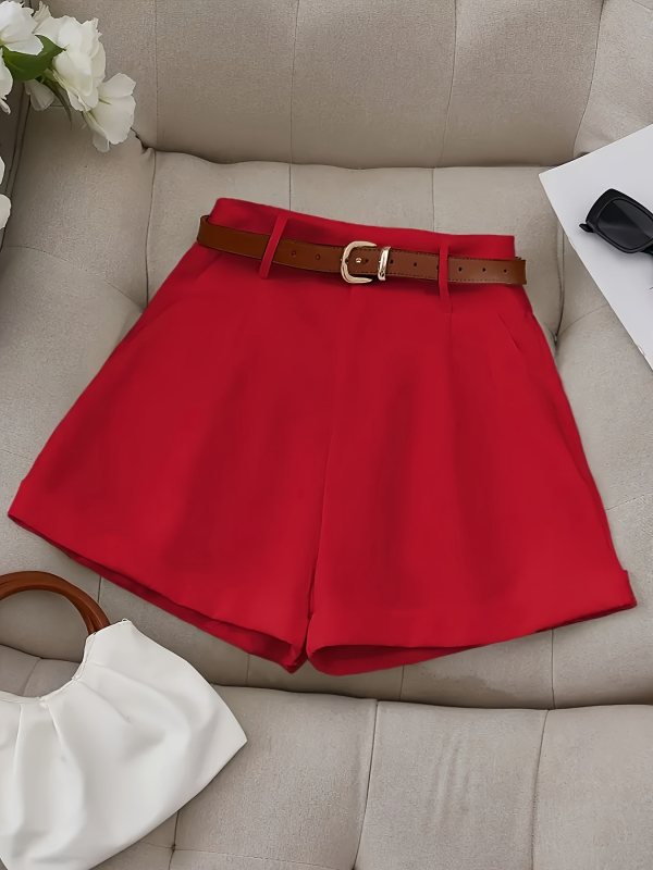 Európai és amerikai öltönynadrágok Női tavaszi és nyári új összeállítás Magas derekú Karcsúsító Laza Kisméretű Alkalmi A-alakú Széles szárú Meleg Nadrágok