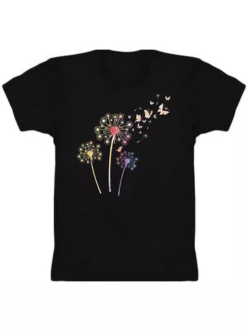 Four Seasons új fekete-fehér tinédzser pulóver, raktáron, lezser, laza, rajzfilmfigura, kényelmes, egyszerű pamut póló