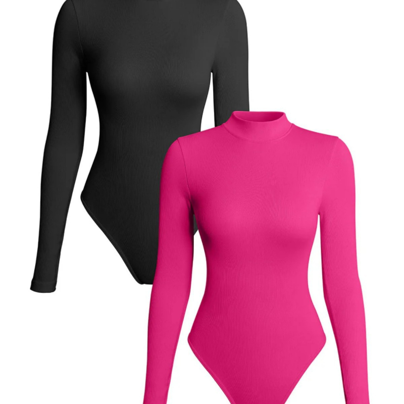 Rudens ir žiemos europietiška ir amerikietiška karšta besiūlė dygsniuota plona apvali kaklo ilgomis rankovėmis jogos sportinė aptempta kūno suknelė