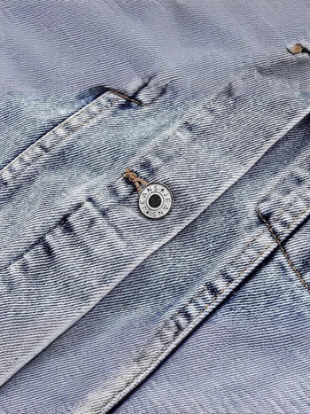 Amazon AliExpress Külkereskedelmi Új Tavaszi és Őszi Divatos Slim-fit Farmerkabát Női Rövid Dzseki Felső Határokon Átnyúló