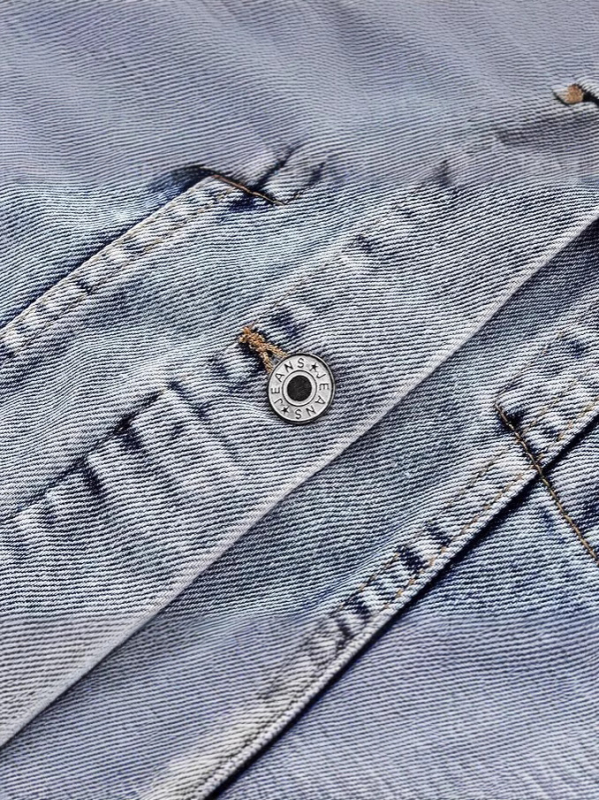 Amazon AliExpress Külkereskedelmi Új Tavaszi és Őszi Divatos Slim-fit Farmerkabát Női Rövid Dzseki Felső Határokon Átnyúló