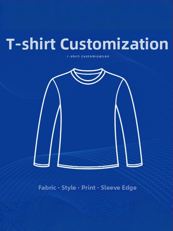 Póló, egyedi nyomtatású logó, határokon átnyúló export, női tavaszi hosszú ujjú pulóver, kerek nyakú, hétköznapi póló, felsőrész, feldolgozás és testreszabás