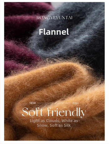 [Serie Fleece] Pulover din cașmir periat fără cusături, 5% cașmir, 95 lână, cu guler rotund/decolteu în V, 25 de ani nou