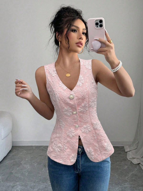 Határokon átnyúló európai és amerikai ujjatlan felsők nőknek, nyári új külkereskedelmi divat mellények, karcsúsító temperamentum