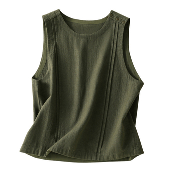 Jaapani retro kirjandusliku stiiliga varrukateta vestjakk naistele kevad- ja sügis 2025 uus lahtine õhuke mitmekülgne vest trendikas