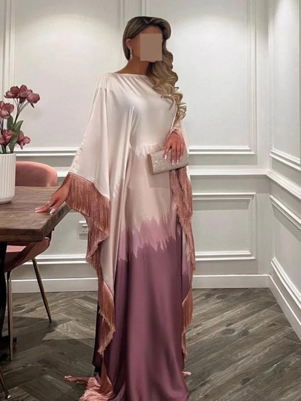 Határokon átnyúló Amazon AliExpress robbanások 2025 nyári új közel-keleti arab köntös ruha női ruházat