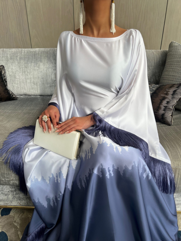 Határokon átnyúló Amazon AliExpress robbanások 2025 nyári új közel-keleti arab köntös ruha női ruházat