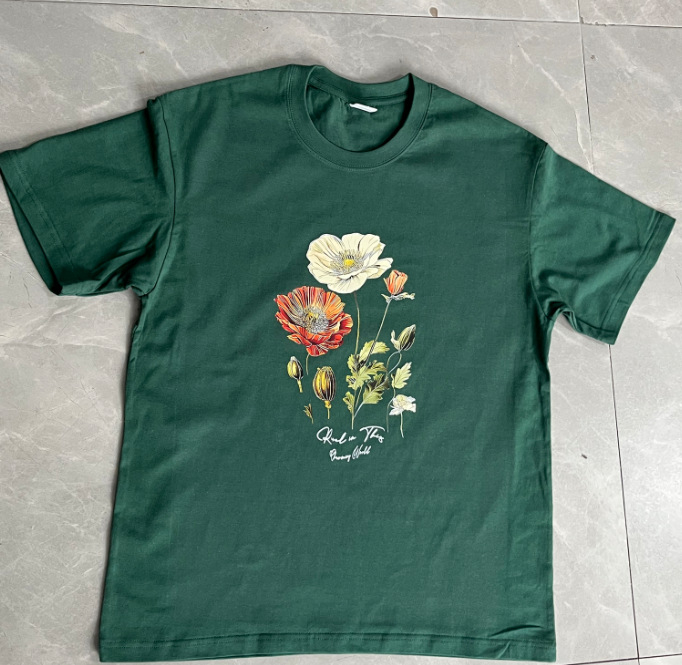 2025-ös határokon átnyúló pamut póló, Aliexpress, Amazon, női rövid ujjú, divatos, lezser, kerek nyakú, Temu női póló