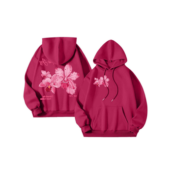 Cross-Border 2025 tavaszi és őszi bársony női pulóver, menetes mandzsettával, szegéllyel, laza, meleg, kapucnis pulóver, női mintás