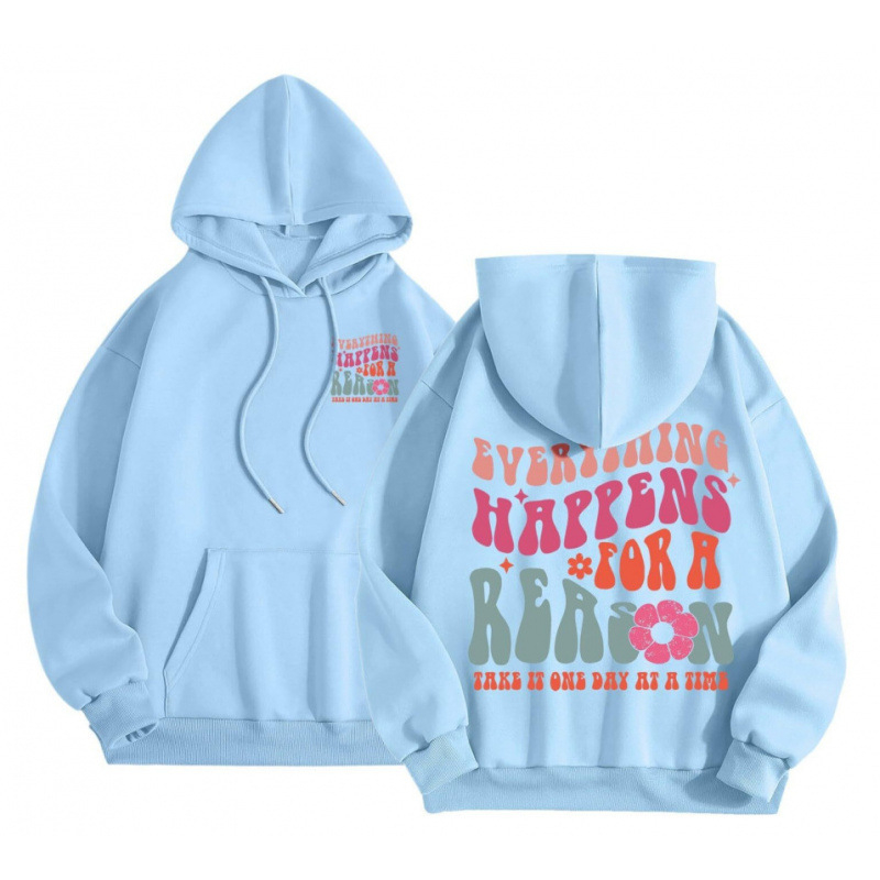 Cross-Border 2025 tavaszi és őszi bársony női pulóver, menetes mandzsettával, szegéllyel, laza, meleg, kapucnis pulóver, női mintás