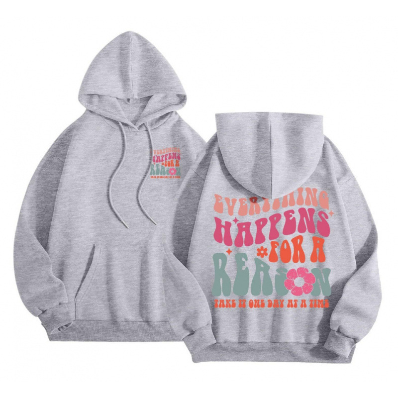 Cross-Border 2025 tavaszi és őszi bársony női pulóver, menetes mandzsettával, szegéllyel, laza, meleg, kapucnis pulóver, női mintás