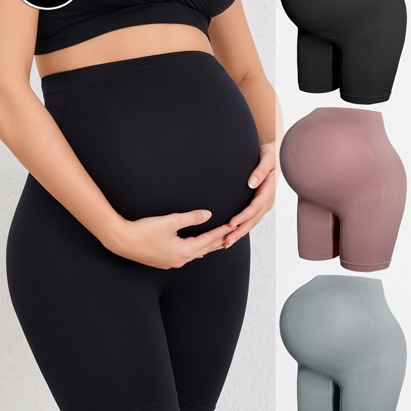 2025-ös, határokon átnyúló, új európai és amerikai, magas derekú kismama alsónemű, 3 darabos, magas derekú kismama alsónemű szett